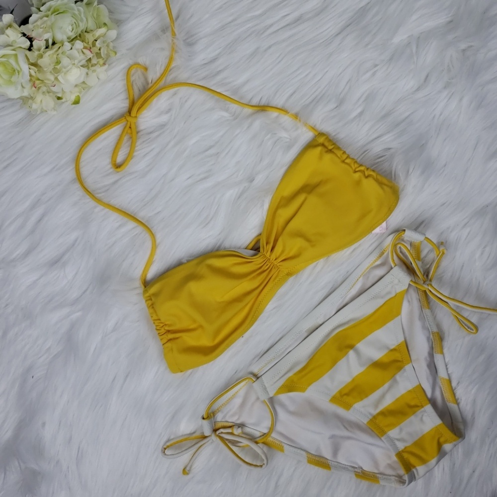 Like New! Victoria Secret Yellow Bikini